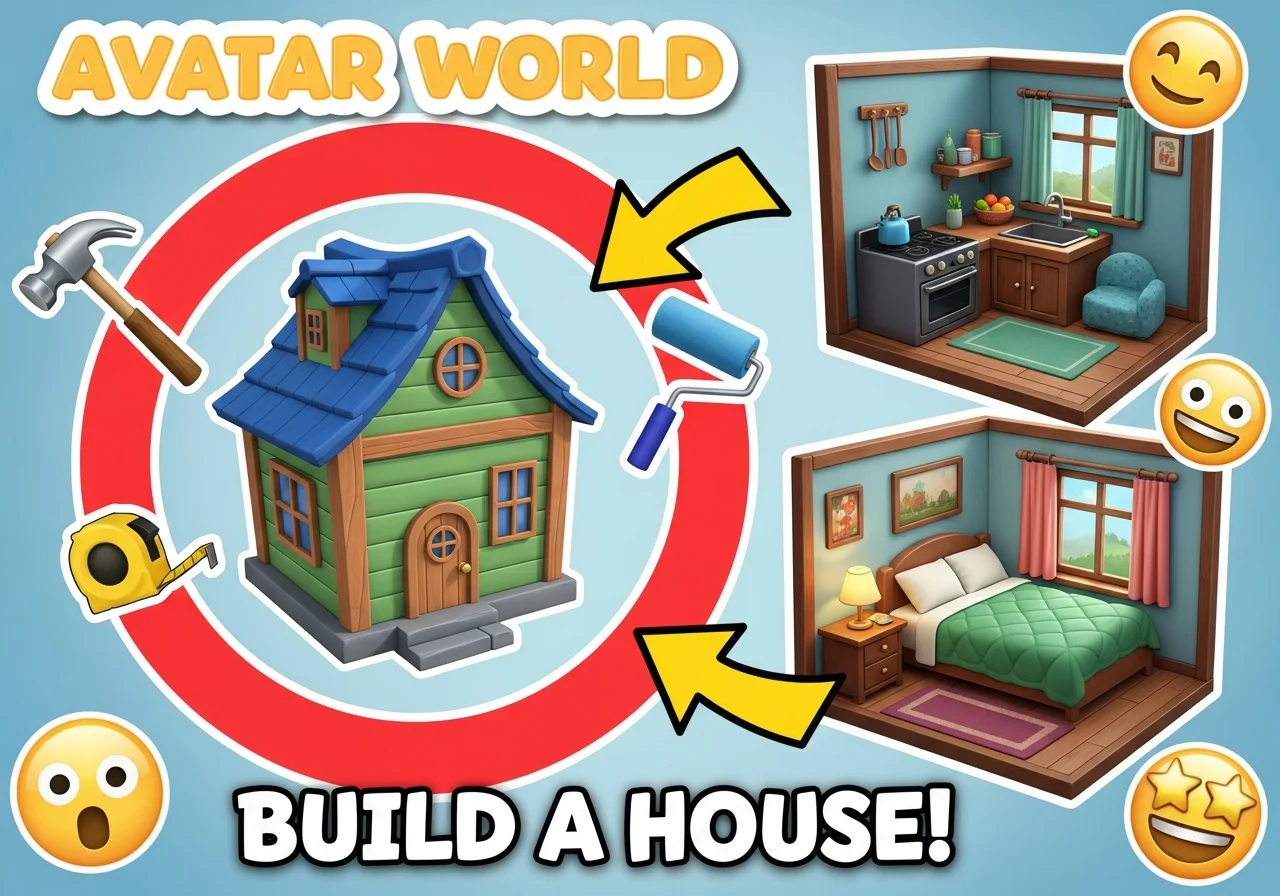 Steps To Build A House In Avatar World