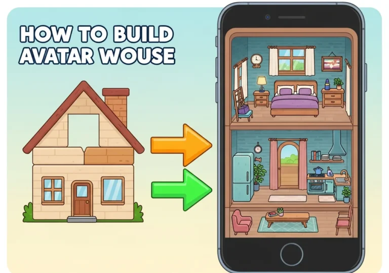 how to build house in avatar world