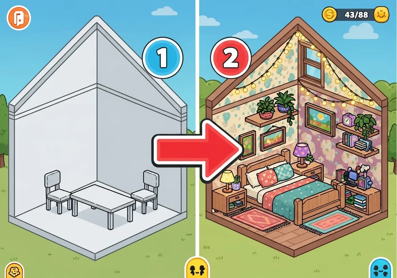 build house in avatar world