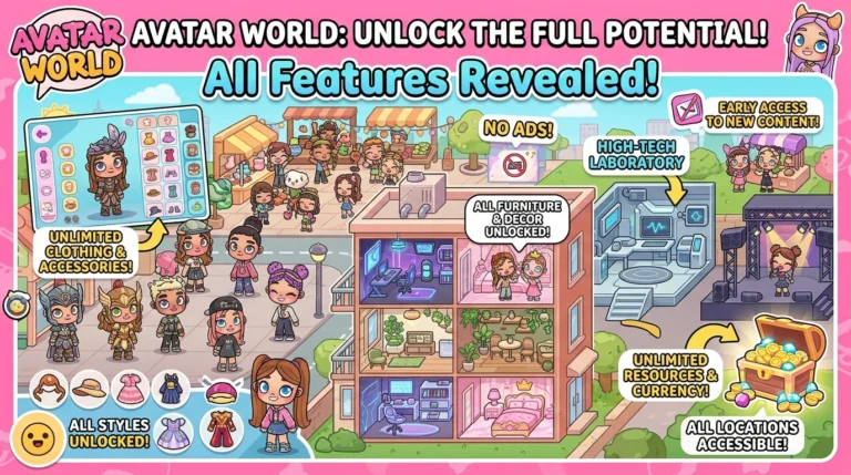 Unlock the Full Potential: Avatar World MOD APK Features Revealed