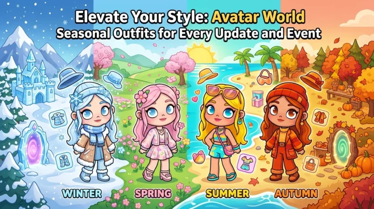 Avatar World Seasonal Outfits