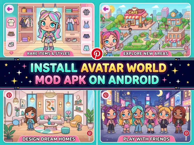 Avatar World MOD APK on Android