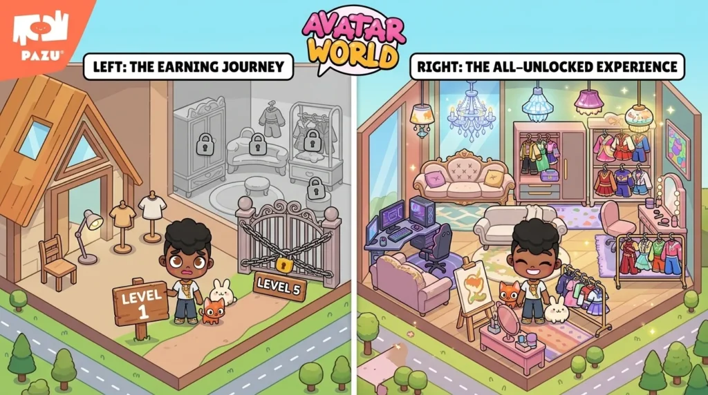 Progression vs Instant Access