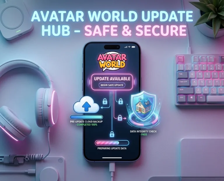 update avatar world mod apk